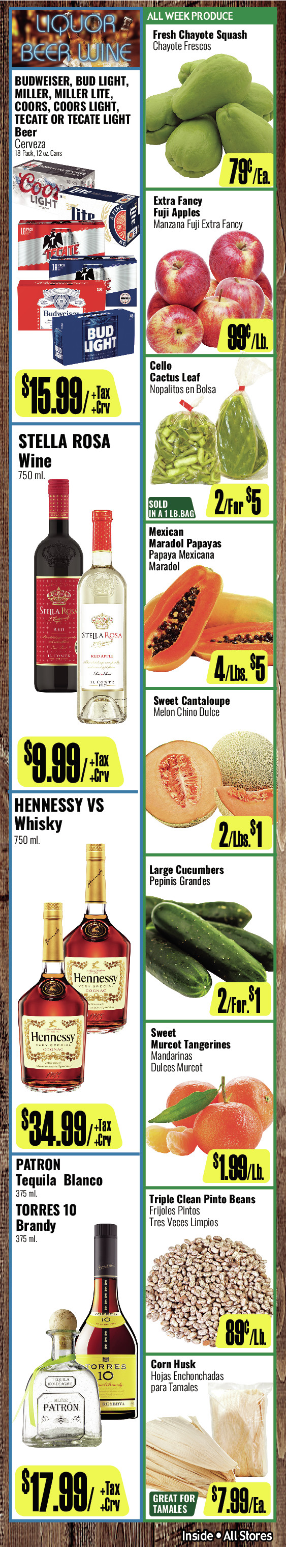 Bodega R Ranch Market Weekly AD 3 Page. valid thruogh 08/13/2025 - 08/26/2025