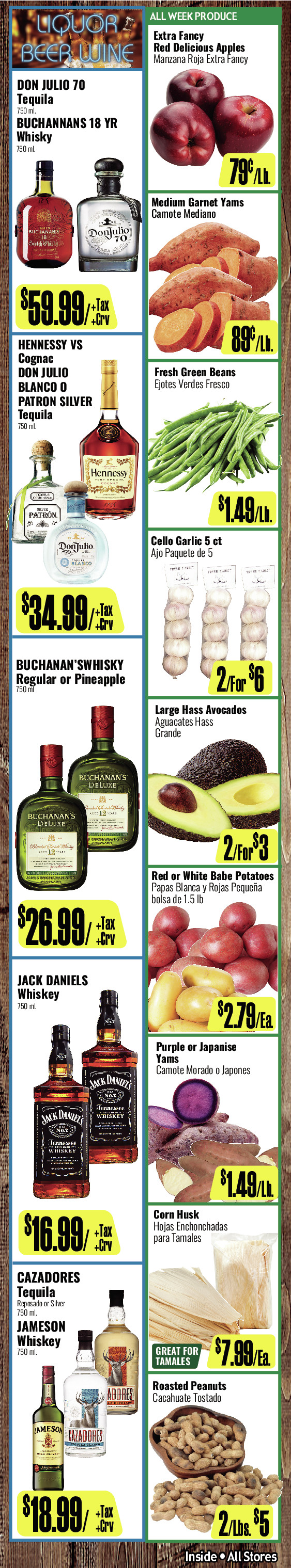 Bodega R Ranch Market Weekly AD 3 Page. valid thruogh 11/19/2025 - 12/02/2025