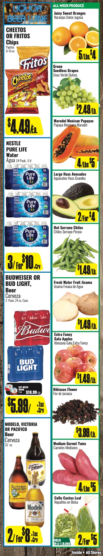 Bodega R Ranch Market Weekly AD 3 Page.