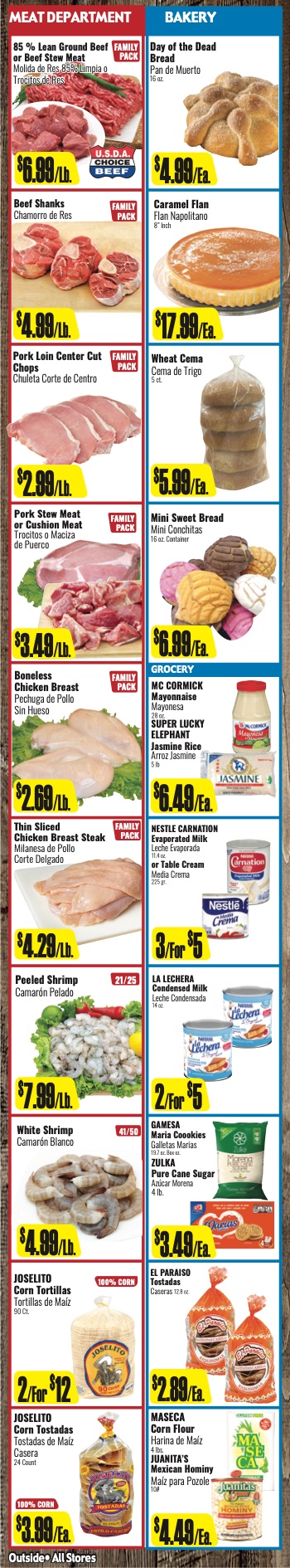 Bodega R Ranch Market Weekly AD 4 Page.