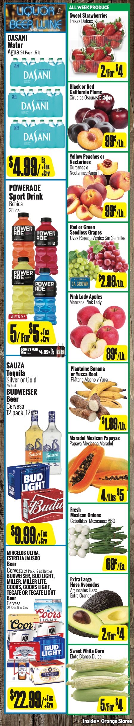 Bodega R Ranch Market Weekly AD 3 Page.