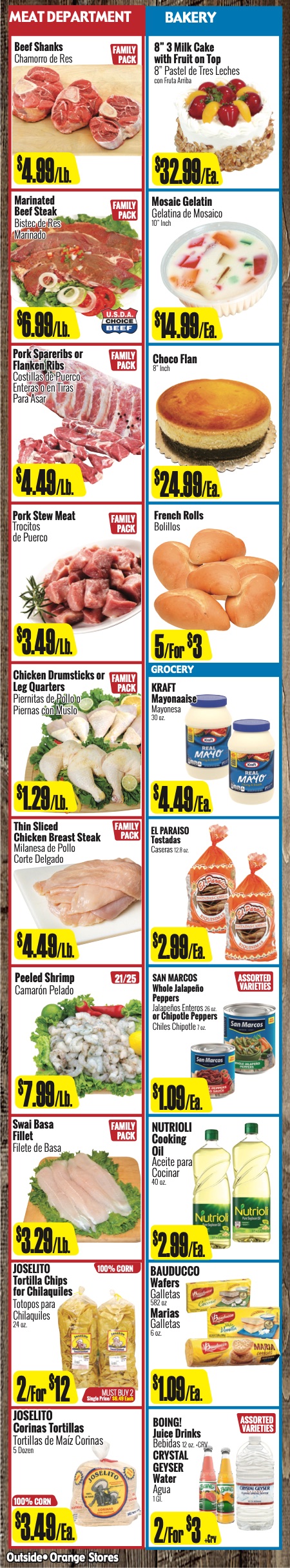 Bodega R Ranch Market Weekly AD 4 Page.
